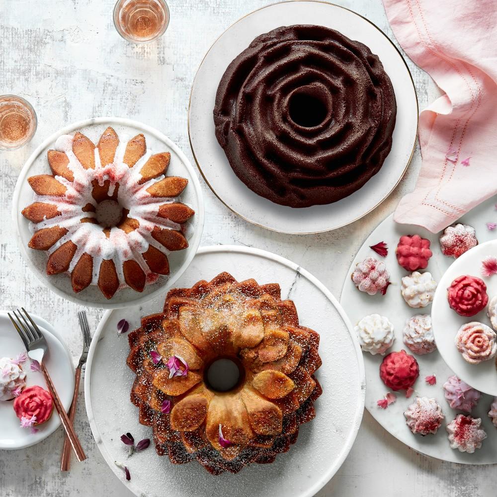 Flower Bundt Cake Pan 2024 www.alhudapk